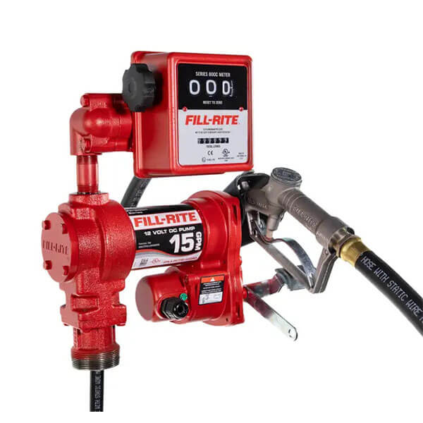 12v Fuel Transfer Pump - Metered