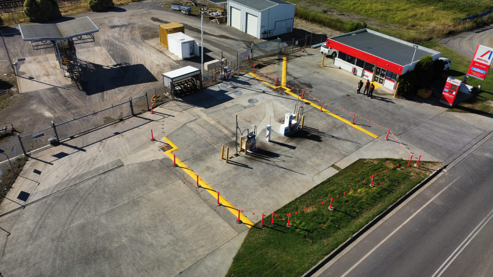 Fuel site upgrade